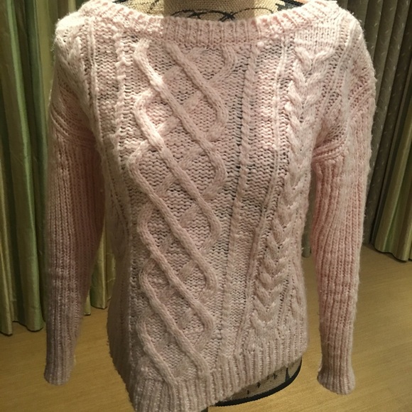 Banana Republic Sweaters - Banana Republic pink knitted sweater!!!